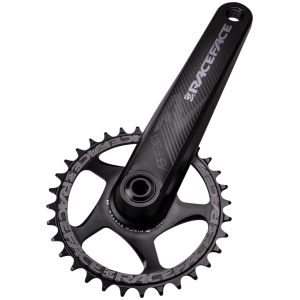 N+1 Bikes RaceFace Aeffect R Crankset - 165mm Direct Mount CINCH RaceFace EXI Spindle Interface BLK - $148.99 at N+1 Bikes