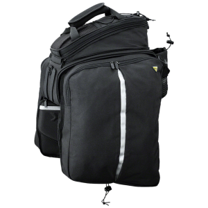 Topeak MTS Trunk Bag DXP Rack Bag Expandable Panniers - Strap Mount BLK