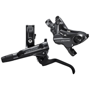 N+1 Bikes Shimano Deore BL-M6100/BR-M6120 Disc Brake Lever - Front Hydraulic Resin Pads Gray - $127.50 at N+1 Bikes