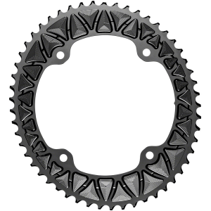 N+1 Bikes absoluteBLACK Premium Oval 145 BCD Road Outer Chainring Campagnolo - 53t 145 BCD 4-Bolt BLK - $139.95 at N+1 Bikes