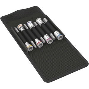 N+1 Bikes Wera 8740 B HF 1 Zyklop bit socket set holding function - 3/8" drive 7 pieces - $121.99 at N+1 Bikes