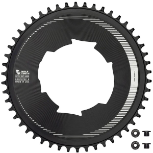 N+1 Bikes Wolf Tooth Components Aero Chainring 107 BCD Drop-Stop B 50T Blk - $134.95 at N+1 Bikes