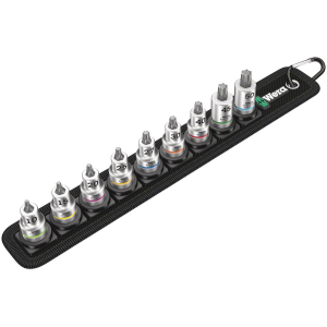 N+1 Bikes Wera Belt B 3 TORX HF Zyklop bit socket set holding function - 3/8" drive 9 pieces - $109.99 at N+1 Bikes