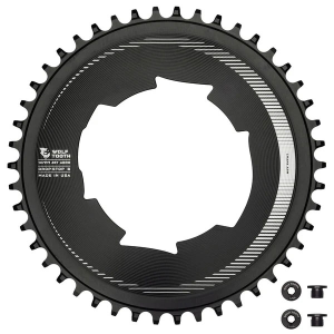 N+1 Bikes Wolf Tooth Components Aero Chainring 107 BCD Drop-Stop B 46T Blk - $124.95 at N+1 Bikes
