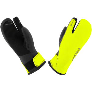 N+1 Bikes Gorewear Gore-Tex Insulated Trigger Gloves - BLK/Neon YLW Men's 2X-Large - $120.00 at N+1 Bikes