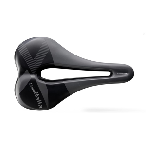 N+1 Bikes Selle Italia X-Bow Superflow Ti 316 S Saddle 255 x 145mm Men 250g Black - $119.99 at N+1 Bikes