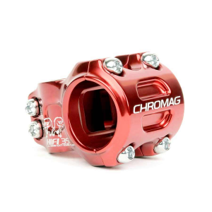 N+1 Bikes Chromag HiFi Stem 1-1/8'' L: 50mm 0deg Dia: 35mm Red - $112.00 at N+1 Bikes