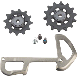 N+1 Bikes SRAM XX1 Eagle Ceramic Bearing Pulleys and Grey Inner Cage - $110.00 at N+1 Bikes