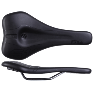 N+1 Bikes SQlab 611 Ergowave CrMo Rail 130 Saddle Black - $109.99 at N+1 Bikes