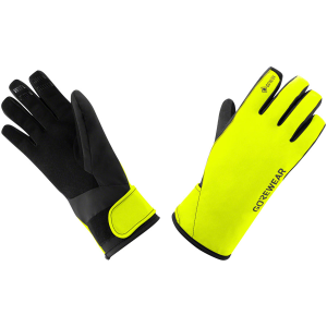 N+1 Bikes Gorewear Gore-Tex Insulated Gloves - Yellow/Black Men's Small - $100.00 at N+1 Bikes