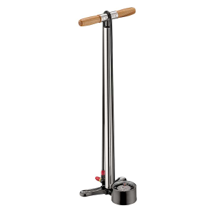 N+1 Bikes Lezyne Alloy Floor Drive Tall 3.5" Floor Pump ABS-1 Pro Chuck 220psi Silver - $99.99 at N+1 Bikes