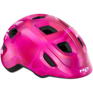 N+1 Bikes MET Helmets Hooray MIPS Child Helmet - Pink Hearts X-Small 46-52cm - $99.95 at N+1 Bikes