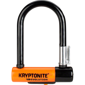Kryptonite Evolution Series U-Lock - 3.25 x 5.5" Keyed BLK Includes bracket