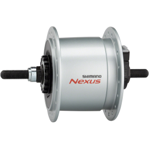 Shimano DH-C60003 Dynamo Front Hub - 9 x 1 x 100mm Roller Brake Silver 36h