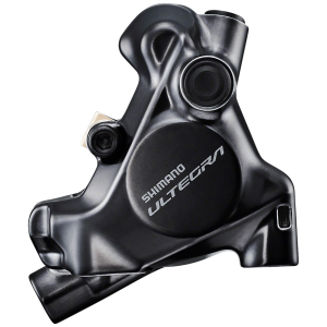 N+1 Bikes Shimano Ultegra BR-8170 Hydraulic Disc Brake Caliper - Rear Flat Mount Finned Resin Brake Pads - $90.00 at N+1 Bikes