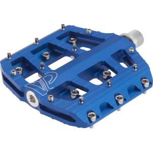 N+1 Bikes VP Components Vice Trail Pedals - Platform Aluminum 9/16" Blue - $90.00 at N+1 Bikes