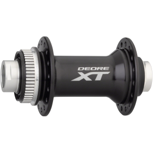 Shimano XT HB-M8010 Front Hub - 15 x 100mm Center-Lock BLK 32h Without Lockring