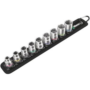 N+1 Bikes Wera Belt B 4 Zyklop socket set - 3/8" drive 9 pieces - $74.99 at N+1 Bikes