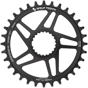 N+1 Bikes Wolf Tooth Direct Mount Chainring - 32t Shimano Direct Mount Drop Stop B Boost 3mm Offset BLK - $84.95 at N+1 Bikes