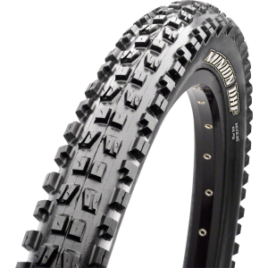 N+1 Bikes Maxxis Minion DHF Tire - 29 x 2.5 Tubeless Wire Black BikePark DH Wide Trail - $76.00 at N+1 Bikes