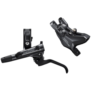N+1 Bikes Shimano Deore BL-M6100/BR-M6100 Disc Brake Lever - Front Hydraulic Resin Pads Gray - $94.14 at N+1 Bikes