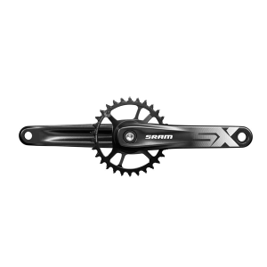 N+1 Bikes SRAM SX Eagle PowerSpline Crankset Speed: 12 BCD: Direct Mount 32 Powerspline 165mm Black MTB - $80.00 at N+1 Bikes