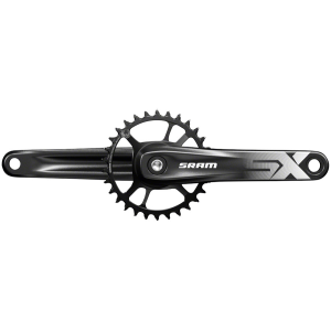 N+1 Bikes SRAM SX Eagle Boost 148 Crankset - 170mm 12-Speed 32t Direct Mount Power Spline Spindle Interface BLK A1 - $80.00 at N+1 Bikes