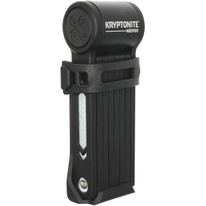 Kryptonite Keeper Mini Folding Lock - Includes Bracket Black