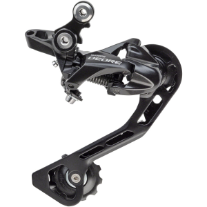N+1 Bikes Shimano Deore RD-T6000-SGS Rear Derailleur - 10 Speed Long Cage Black - $75.65 at N+1 Bikes