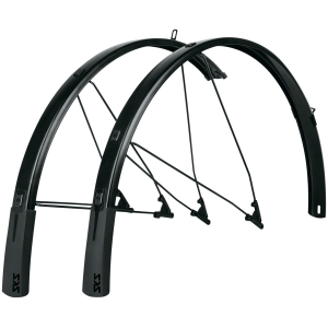 SKS B46 Bluemels Style Full Coverage Fender Set - 46mm 700 x 28-37 Matte BLK