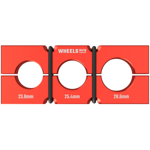 N+1 Bikes Wheels Manufacturing Vice Shaft Clamp  - For Large Sized Common Suspension Components - $76.00 at N+1 Bikes