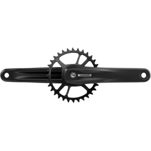 N+1 Bikes SRAM S100 Eagle Crankset - 170mm 32t Steel Chainring Aluminum Crankarms For Powerspine Bottom Bracket BLK 52mm Chainline B1 - $70.00 at N+1 Bikes