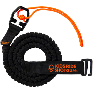 Kids Ride Shotgun Quick Fit MTB Tow Rope - Black