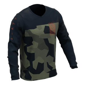 N+1 Bikes Leatt MTB Gravity 3.0 Men Jersey Camo XS - $69.99 at N+1 Bikes