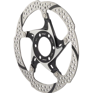 N+1 Bikes TRP-33 Disc Brake Rotor - 160mm 6-Bolt 1.8mm Silver/Black - $64.99 at N+1 Bikes
