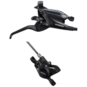 N+1 Bikes Shimano ST-EF505 EZ Fire Plus Shift/Brake Lever BR-MT200 Disc Brake Caliper - Right/Rear 9-Speed BLK - $54.73 at N+1 Bikes