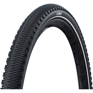 N+1 Bikes Schwalbe G-One Overland Tire - 700 x 50 Tubeless Folding BLK/Reflex Performance RaceGuard Addix Green E-25 - $64.17 at N+1 Bikes