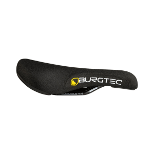 N+1 Bikes Burgtec The Cloud Boost Saddle Cromo Rail/Plastic Base Black - $64.49 at N+1 Bikes