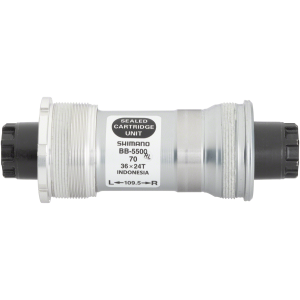 N+1 Bikes Shimano 105 BB-5500 Bottom Bracket - Italian 70 x 109.5mm Octalink V1 Spindle Interface - $60.65 at N+1 Bikes
