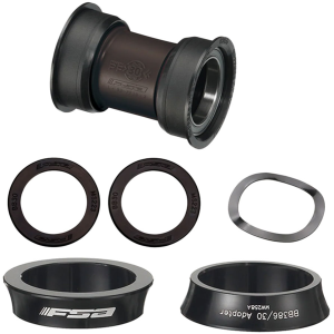 Full Speed Ahead PF30 to MegaExo Steel Bottom Bracket Kit MTB Adapter