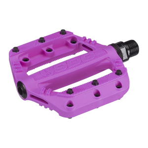 N+1 Bikes SDG Components Slater Platform Pedals Body: Nylon Spindle: Cr-Mo 9/16'' Purple Pair - $54.99 at N+1 Bikes