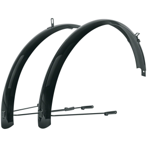 SKS B53 Bluemels Full Coverage Fender Set - 53mm 24 x 1-1.9" Black