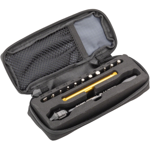 Lezyne Torque Drive  Torque Wrench - 2-10 Nm 2 2.5 3-6mm Hex   T10 T25 T30~ Flat/Phillips With Storage Case BLK
