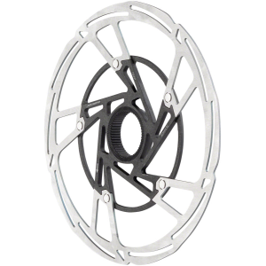 N+1 Bikes Jagwire Pro LR2 Disc Brake Rotor - 203mm Center Lock Silver/Black - $59.99 at N+1 Bikes