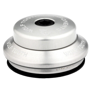 Wolf Tooth Premium Headset - IS41/28.6 Upper 7mm Stack Raw Silver