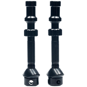 N+1 Bikes Stan's Tubeless Exo-Core Valve Stems - Alloy Regular Black Pair - $59.00 at N+1 Bikes