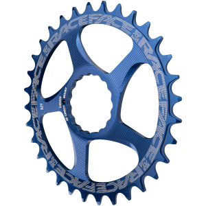 N+1 Bikes RaceFace Narrow Wide Chainring: Direct Mount CINCH 34t Blue - $40.99 at N+1 Bikes