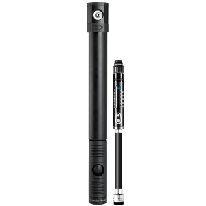 Crankbrothers Klic Pump + Gauge HV Midnight Black