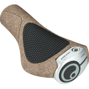 N+1 Bikes Ergon GC1 BioKork Grips - Lock-On Black/Tan - $54.95 at N+1 Bikes
