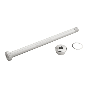 N+1 Bikes Burgtec Rocky Mountain 173mm Rear Axle Rhodium Silver - $54.12 at N+1 Bikes